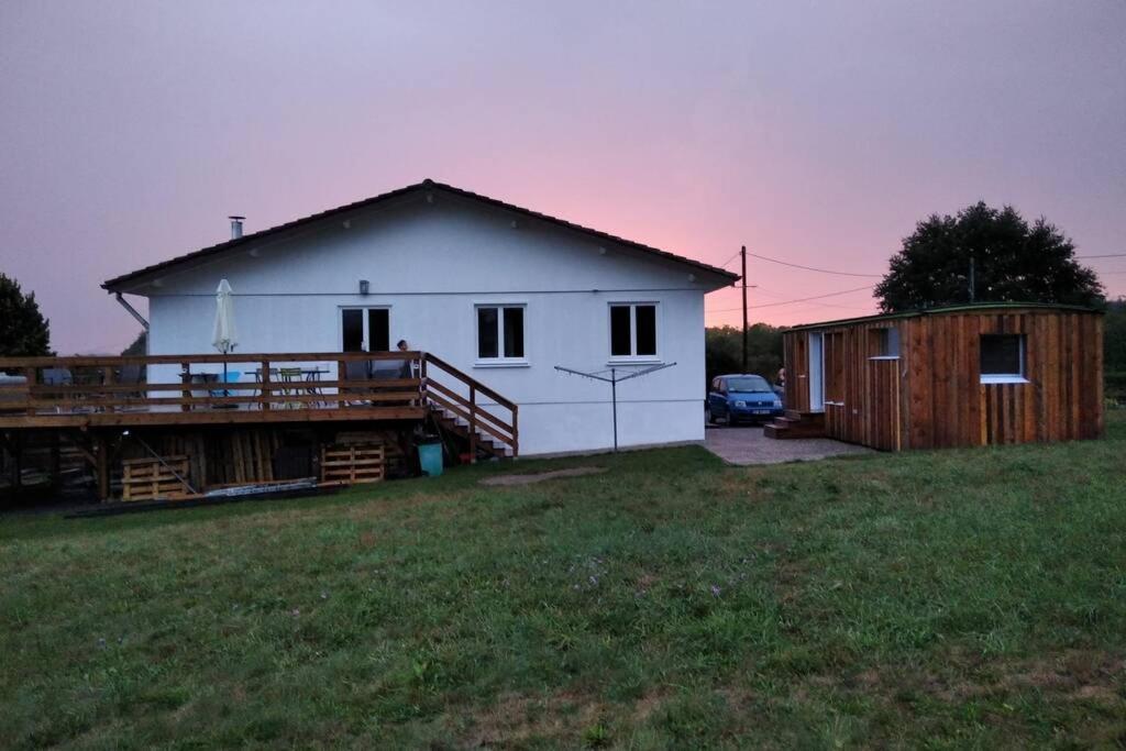 Studio De Jardin Cosy Avec Vue Panoramique Villa Neuvillers-sur-Fave Dış mekan fotoğraf
