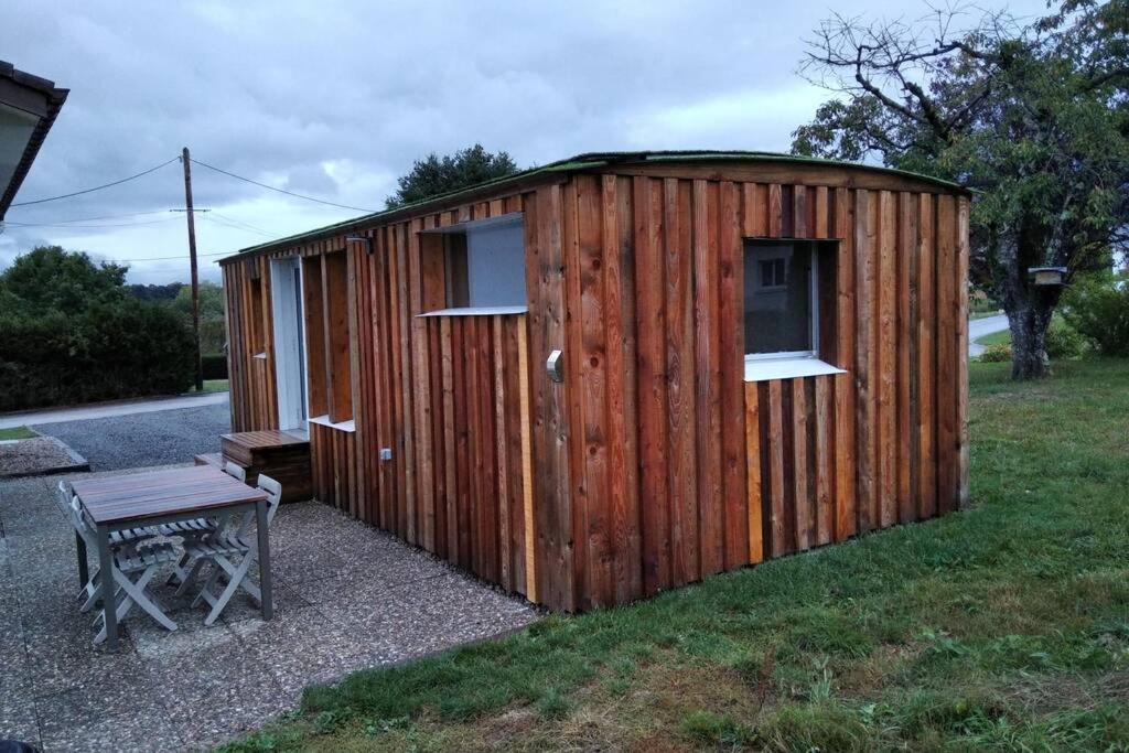 Studio De Jardin Cosy Avec Vue Panoramique Villa Neuvillers-sur-Fave Dış mekan fotoğraf